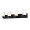 Z-Lite Soledad 4 Light Vanity, Matte Black & White 485-4V-MB - alternate 4